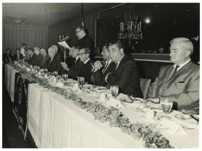 Embajador John H. Crimmins en el Almuerzo AMCHAMDR de 1966