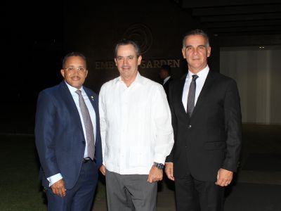 Ramón Ortega, William Malamud y Juan Velázquez