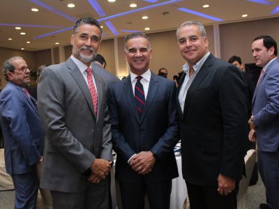 Andrés Pichardo, Juan Velázquez y Luis Emilio Rodríguez