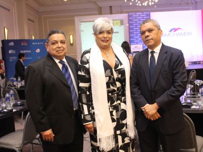 Franklin Núñez, Arelis Calderón y Gabino José Polanco.