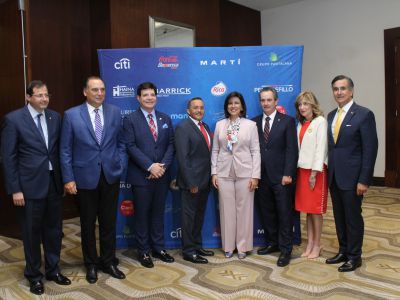 Steven Puig, Arturo Villanueva, Pedro Brache, Ramón Ortega, Margarita Cedeño de Fernández, William Malamud, María Waleska Álvarez y Carlos José Martí.