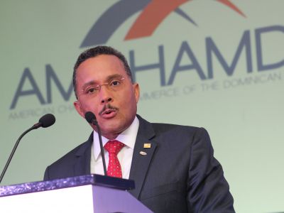 Ramón Ortega, Presidente de AMCHAMDR