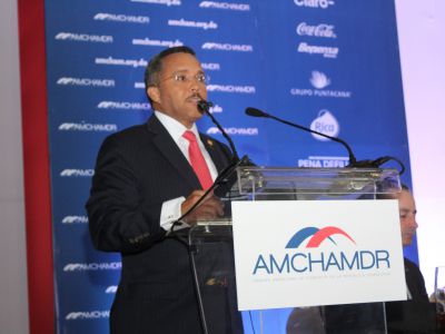 Ramón Ortega, Presidente de AMCHAMDR