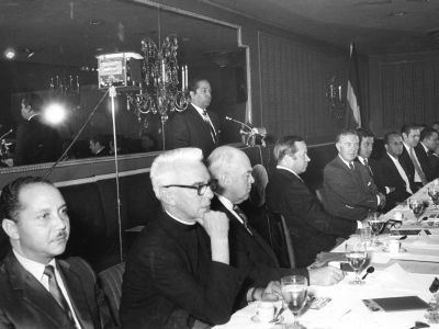 Mario Read Vittini, Embajador de RD en USA, durante la Cena Anual Junio 1970